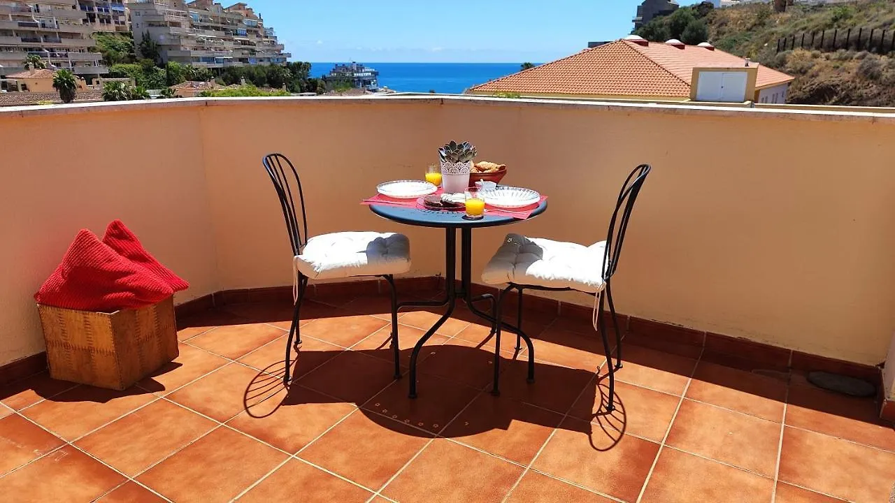 2Bdr Penthouse, Terrace, Bbq, Pools And Sea View In Benalmadena Apartment