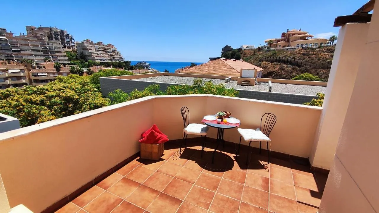 2Bdr Penthouse, Terrace, Bbq, Pools And Sea View In Benalmadena Apartment Spain