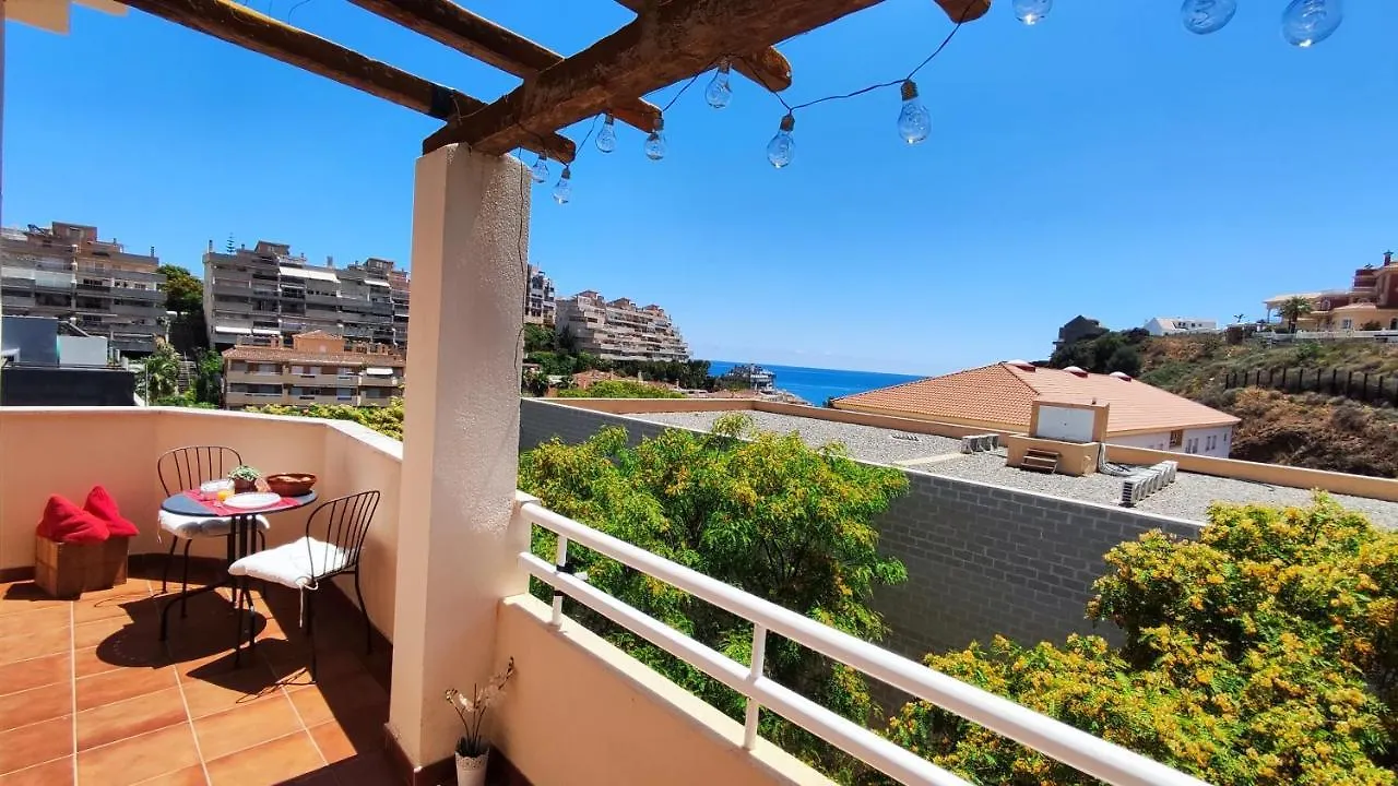 2Bdr Penthouse, Terrace, Bbq, Pools And Sea View In Benalmadena Apartment