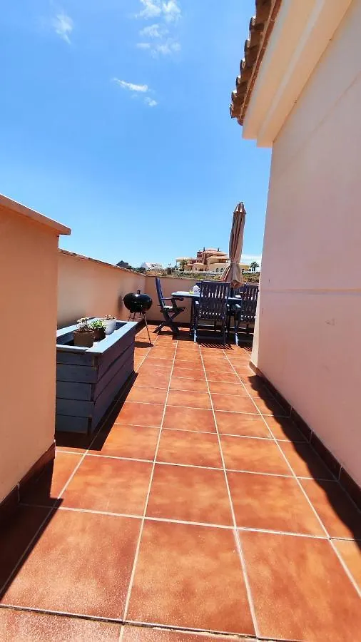 2Bdr Penthouse, Terrace, Bbq, Pools And Sea View In Benalmadena Apartment